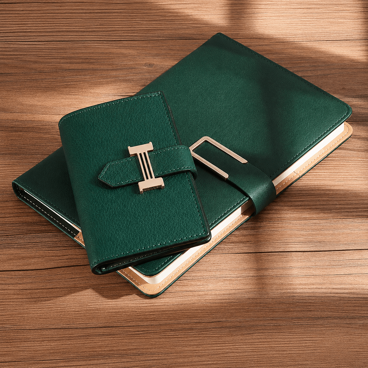 Emerald Green Mini Gift Set - Golden Line Box