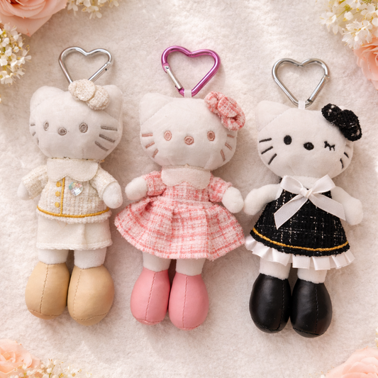 Elegant Bag Charm Chic Kitty, Keychains