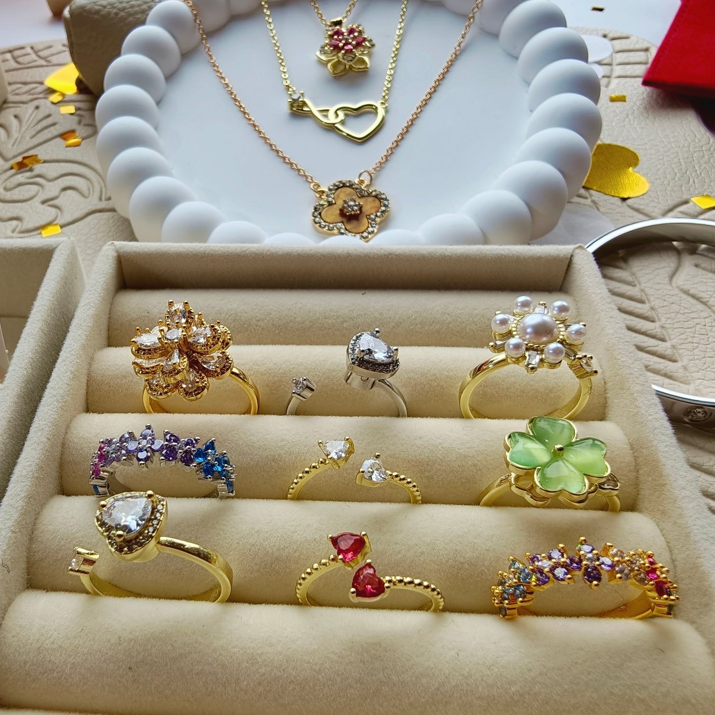 Jewellery Mystery Bags - Golden Line Box