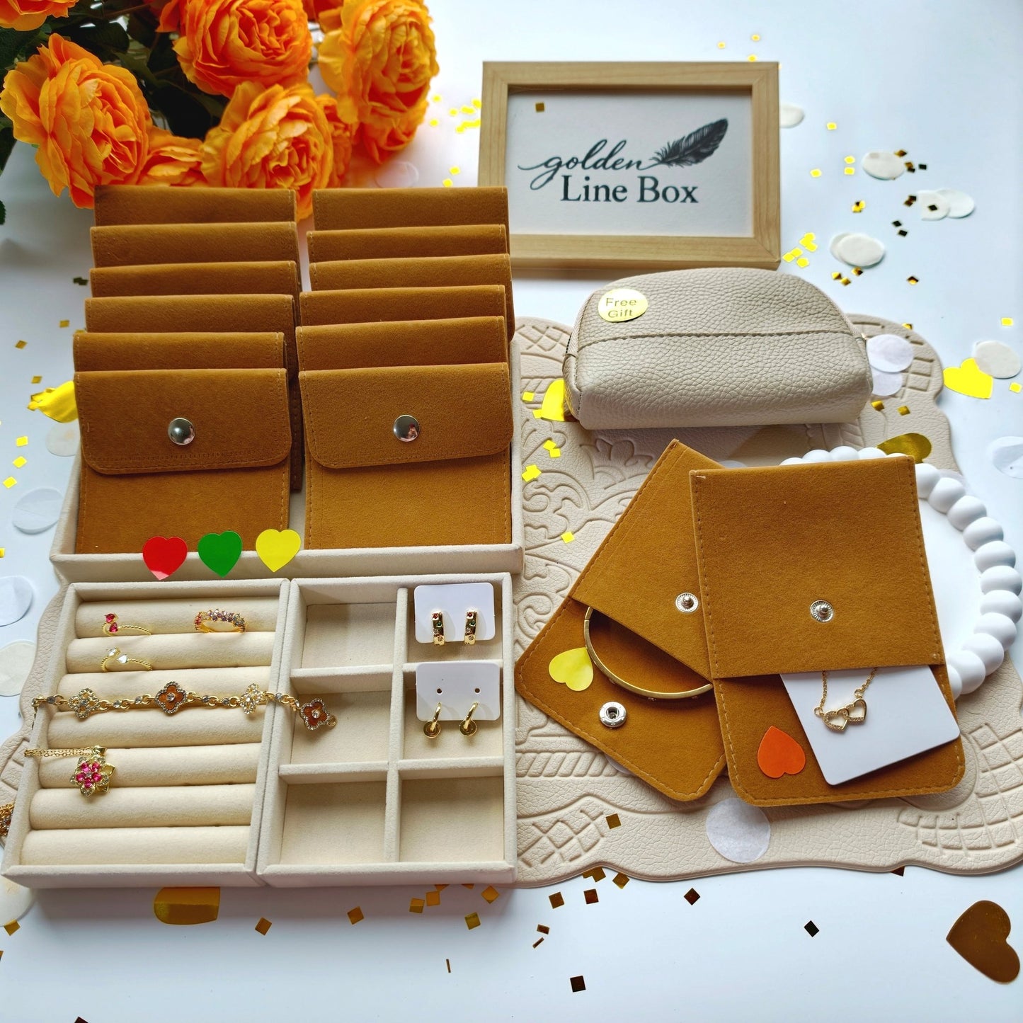 Jewellery Mystery Bags - Golden Line Box