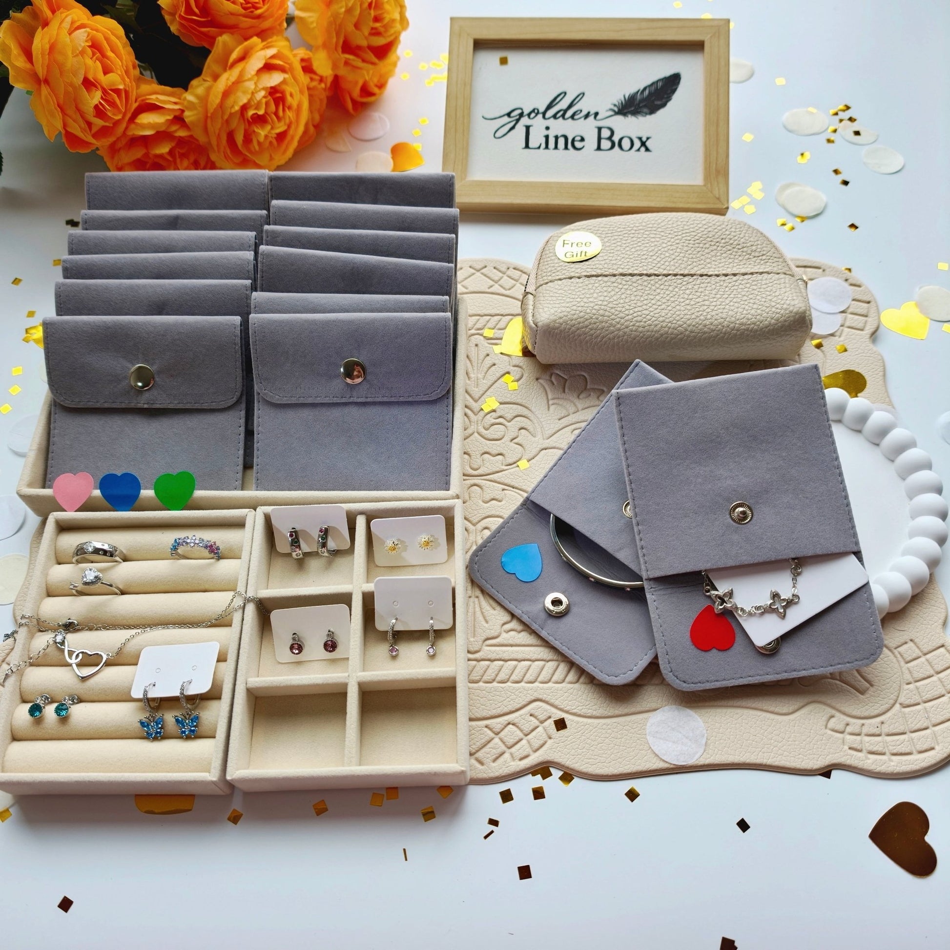 Jewellery Mystery Bags - Golden Line Box