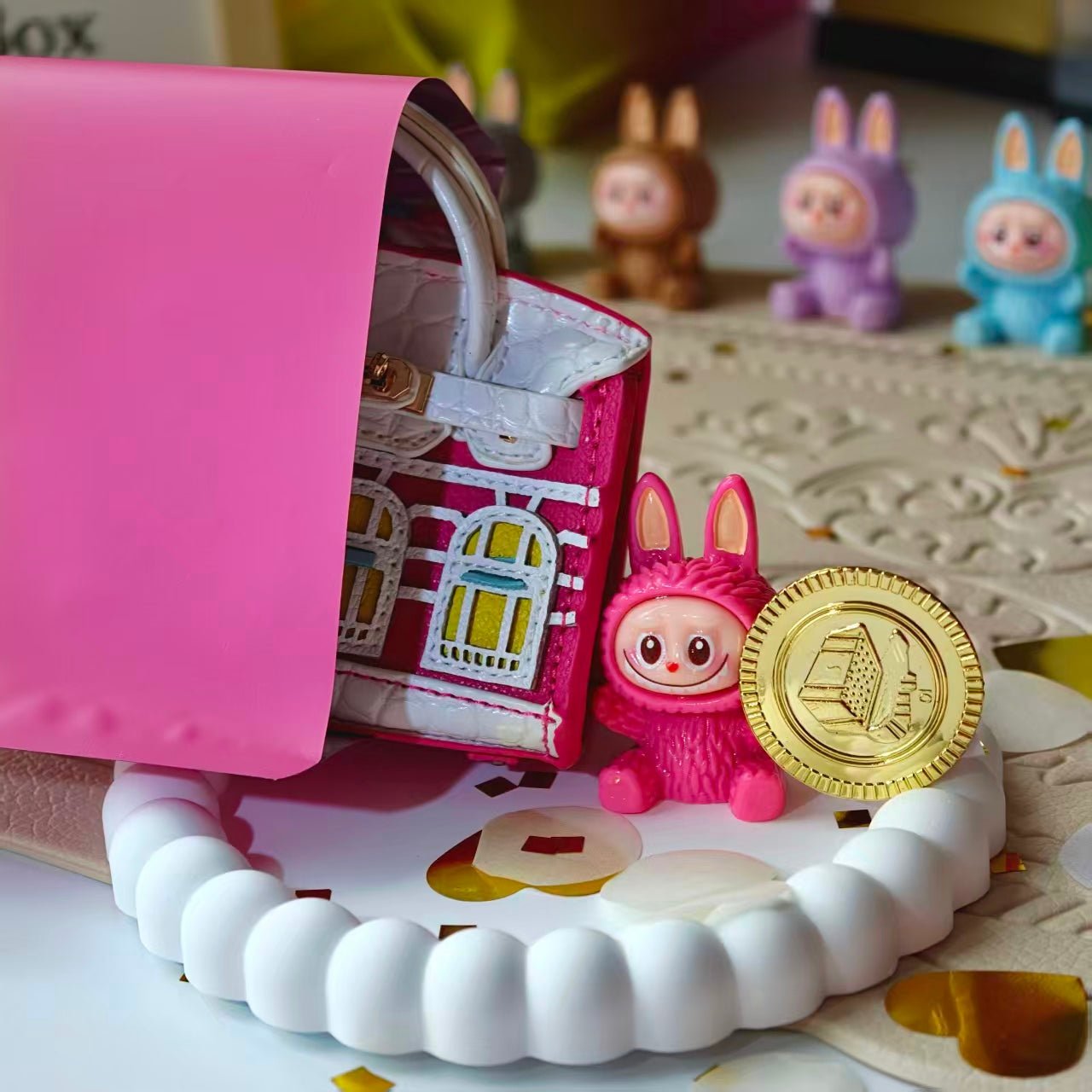 Mini Bag Lucky Game - Golden Line Box