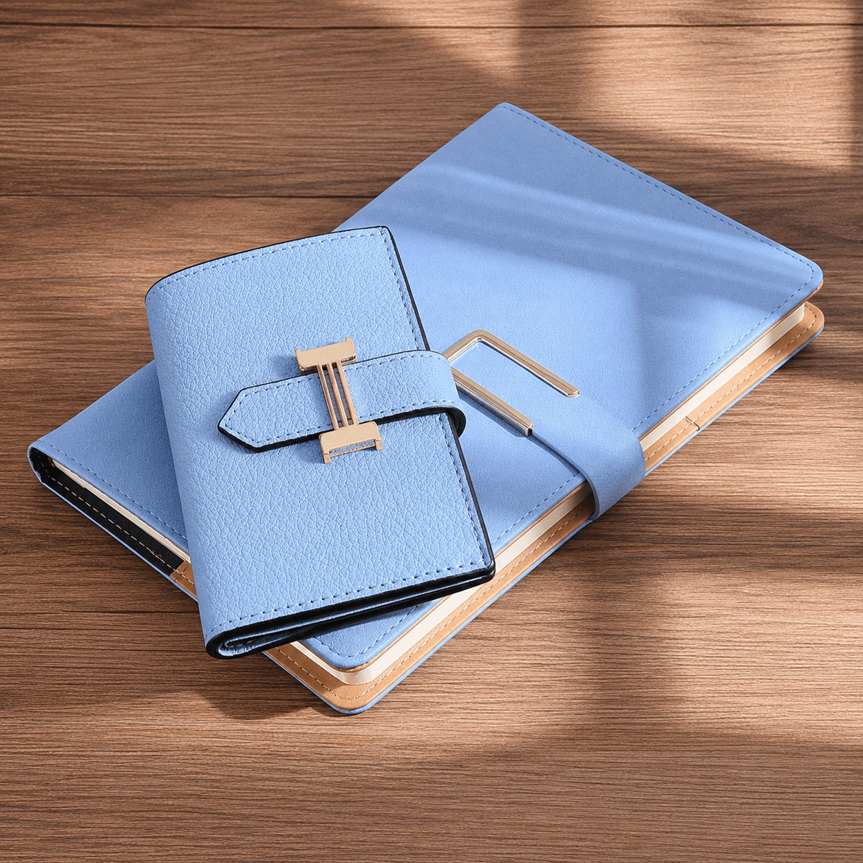 Sky Blue Mini Gift Set - Golden Line Box