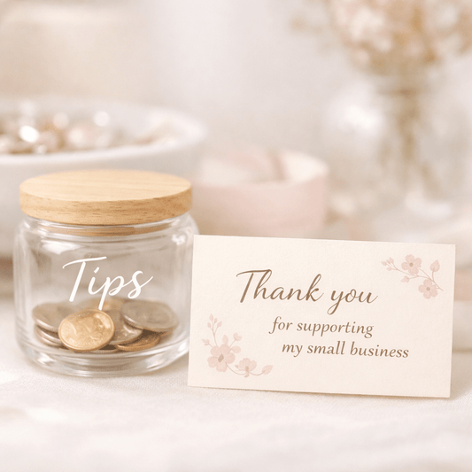 Tips ♡ - Golden Line Box